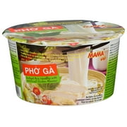 MAMA Pho Ga Chicken Flavor Instant Rice Noodles, 2.29 oz, 240 Calories