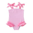 thumbnail image 1 of MAMAMI Baby Girls Swimsuit Summer Stripe One-Piece Bathing Suit for Girl,Size 9M-4Y, 1 of 8