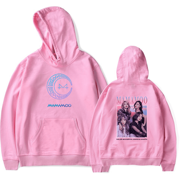 MAMAMOO Merch Hoodie Casual Printed Casual Sweatshirt Hwasa Streetwear Unisex Pullover