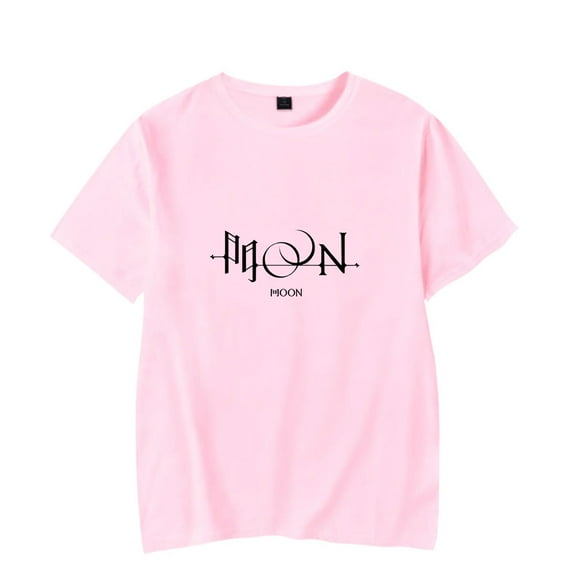MAMAMOO Merch T-Shirt Moon Album Logo Printed Short Sleeve Women Men Unisex Top Tees