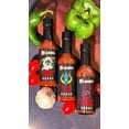 thumbnail image 1 of MAMBA Burn My Face Off Hot Sauce Set, Extra Spicy Caribbean Variety Pack for BBQ, Grilling & Bold Flavor Cooking, Pack of 3, 1 of 4