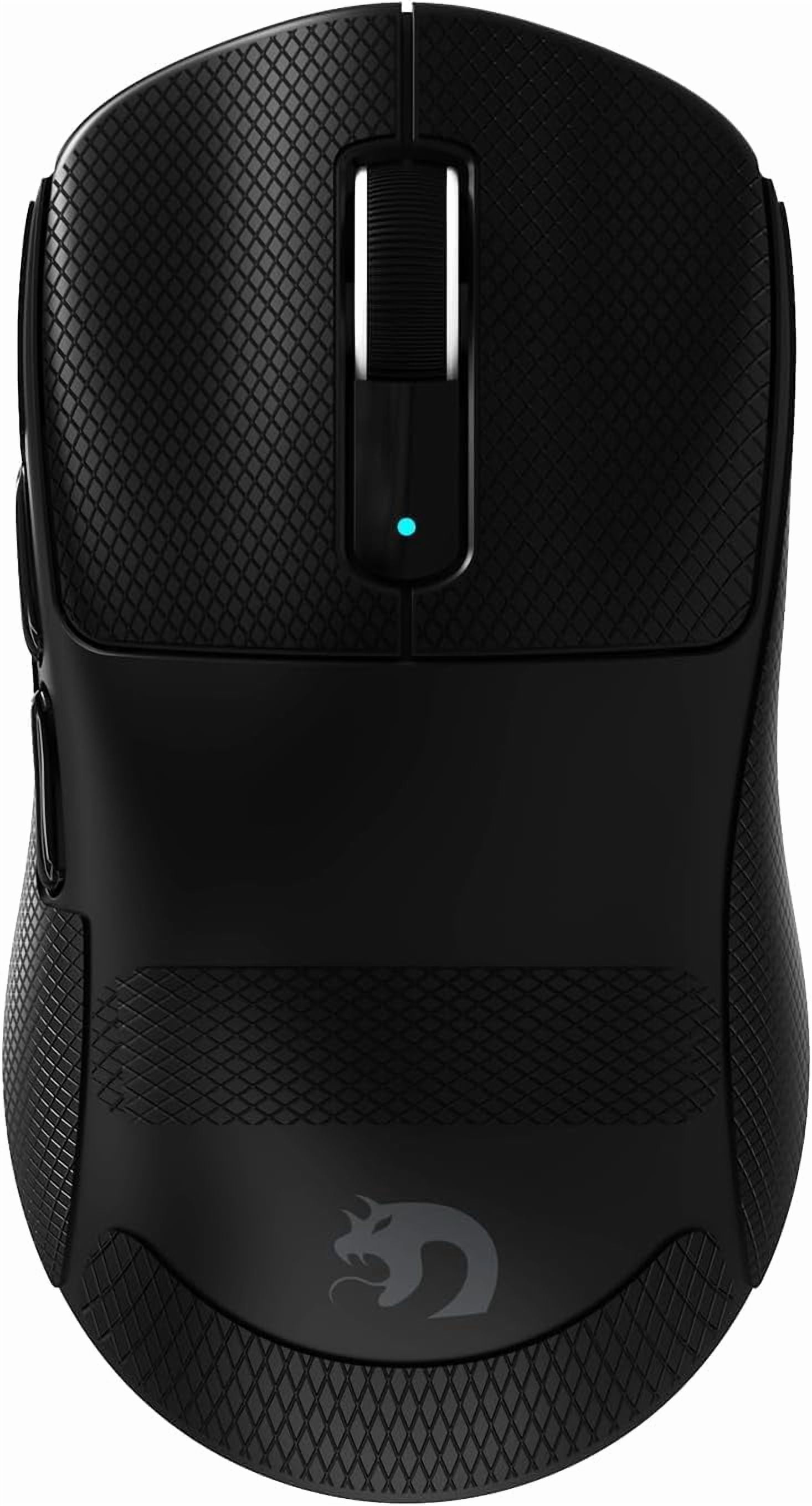 MAMBASNAKE M3 39g SUPERLIGHT Mouse, PixArt PAW3395PRO Gaming Sensor, BT/2.4G Wireless/Wired Gaming Mouse, 6 Adjustable DPI up to 40000, 200 Hrs Battery, Office Mice for PC/Win/Mac - Black&Tape