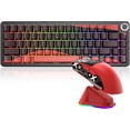 thumbnail image 1 of ATTACK SHARK X65PRO HE Rapid Trigger Magnetic Switches Keyboard with X11 Lightweight Mouse, Tri-mode Wireless Keyboard and Mouse Combo, 0.01mm RT Accuracy, 8K Polling Rate, 22K DPI - Red, 1 of 14
