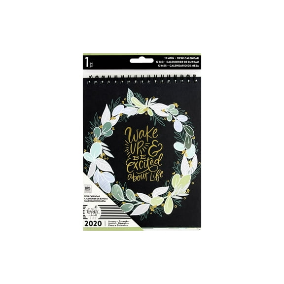MAMBI HP Desk Calendar Spiral Homebody