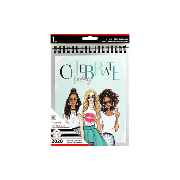 MAMBI HP Rongrong Spiral Desk Calendar 20
