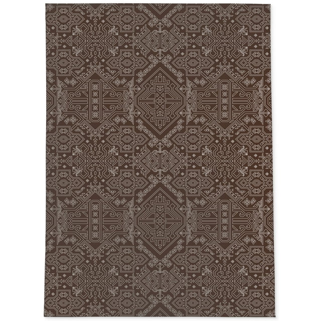 MAMLUK CHOCOLATE Outdoor Rug By Kavka Designs