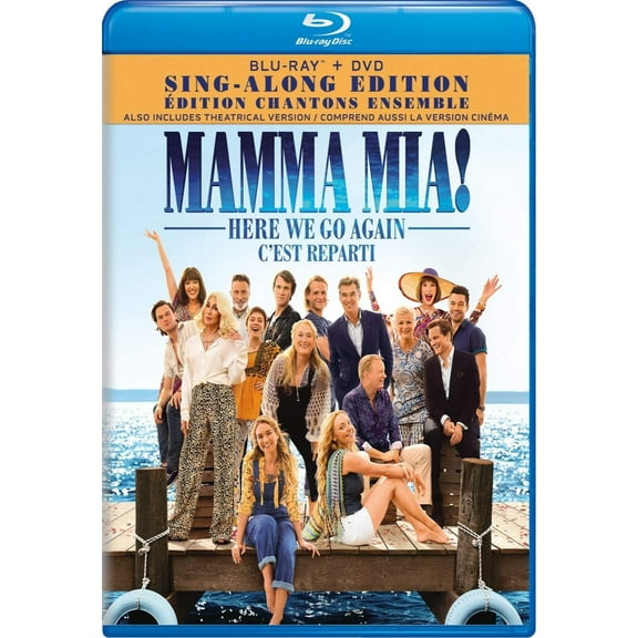 MAMMA MIA! HERE WE GO AGAIN - Blu-ray/DVD Combo