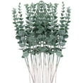 thumbnail image 1 of MAMOWEAR 12PCS Artificial Eucalyptus Stems Faux Plant Eucalyptus Leaves Stems Fake Eucalyptus Branches for Wedding Bouquet Home Decor, 1 of 7