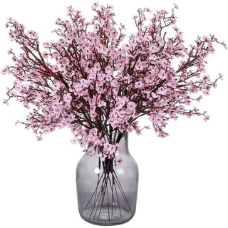 Silk Artificial Baby's Breath Flowers with Stem, Pink Babies Breath  Bouquets (20 In, 6 Pack), PACK - Harris Teeter