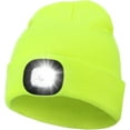 thumbnail image 1 of MAMOWEAR Men Beanie Hat with Light, USB Rechargeable Hands Free LED Headlamp Hat, Knitted Night Light Beanie Cap Flashlight Hat, Men Gifts for Dad Father Husband, 1 of 7