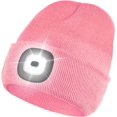 thumbnail image 1 of MAMOWEAR Men LED Beanie Hat with Light, USB Rechargeable, Headlamp Cap Adjustable Brightness Winter Beanie for Men Women Dad Camping Outdoor, 1 of 7