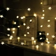 thumbnail image 1 of MAMOWEAR Mini Star String Lights Indoor 9.8FT 30 LED Decorative Fairy Light Battery Powered Lights for Wedding, Rooms, Dorm, Living Rooms Decor, 1 of 8