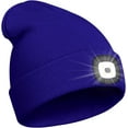 thumbnail image 1 of MAMOWEAR Winter Beanie Hat with led Light for Women Men Dad Father USB Rechargeable Hand-Free 4 LED Headlamp Cap, 1 of 6
