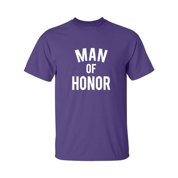 MAN OF HONOR Adult Short Sleeve T-shirt