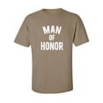 thumbnail image 1 of MAN OF HONOR Adult Short Sleeve T-shirt, 1 of 4