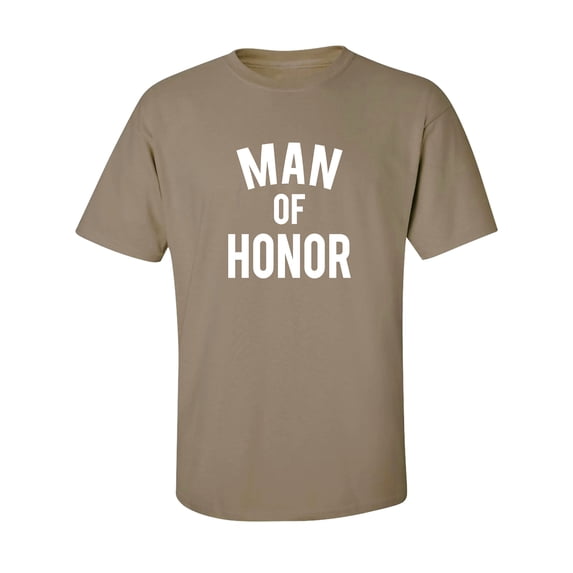 MAN OF HONOR Adult Short Sleeve T-shirt