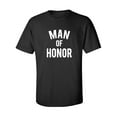 thumbnail image 1 of MAN OF HONOR Adult Short Sleeve T-shirt, 1 of 4
