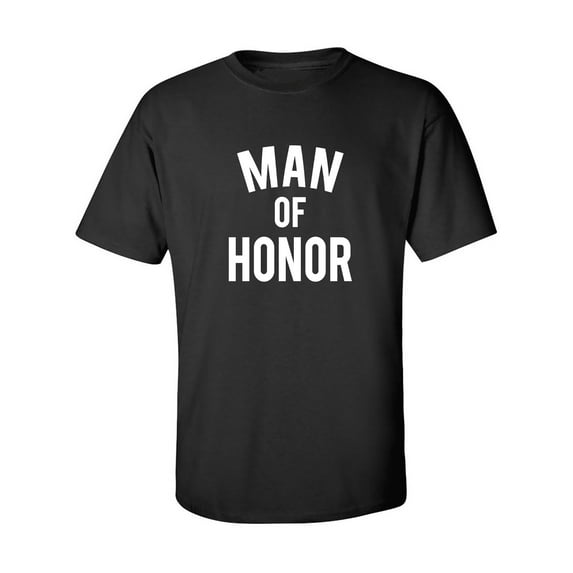 MAN OF HONOR Adult Short Sleeve T-shirt