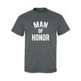 thumbnail image 1 of MAN OF HONOR Adult Short Sleeve T-shirt, 1 of 4