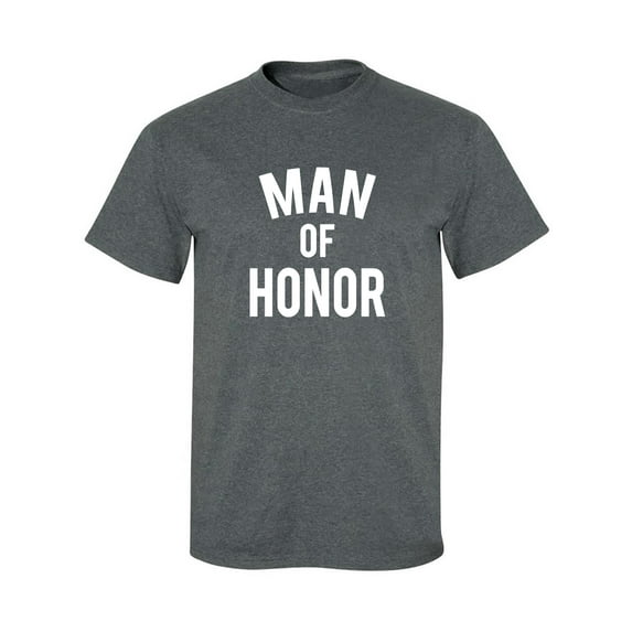 MAN OF HONOR Adult Short Sleeve T-shirt
