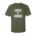 thumbnail image 1 of MAN OF HONOR Adult Short Sleeve T-shirt, 1 of 4