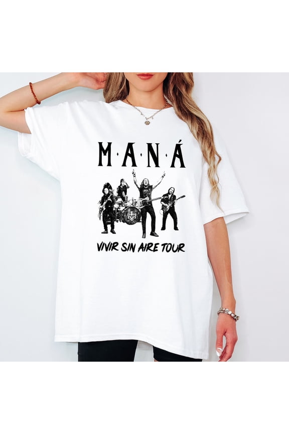 MANA Vivir Sin Aire Tour 2026 Shirt, MANA Band Tour 2026 T-Shirt, Concert Mana Shirt, Latin Rock Mana T-Shirt, Mana Fan Gift Multi
