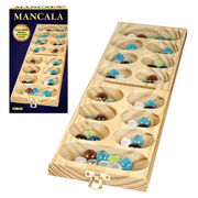 Classic Games, Mancala Strategy Folded Board Games, with Simple Rules, Quick Play , Kids and Family Game Night Fun, Ages 6 and over