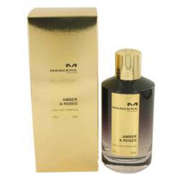 MANCERA Eau de Parfum Spray, Amber and Roses, 4 Fl Oz