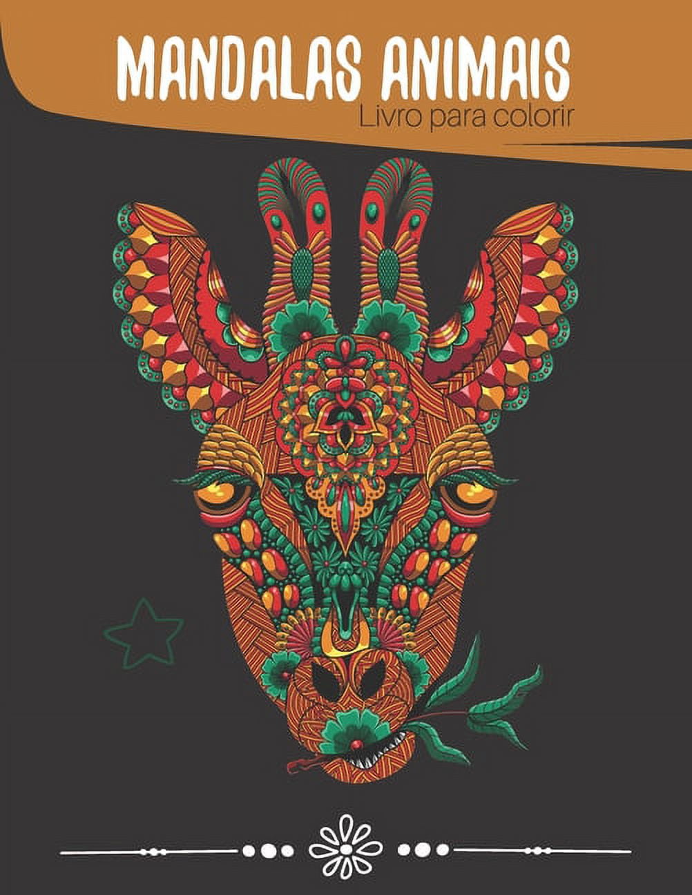 Livro para colorir mandalas