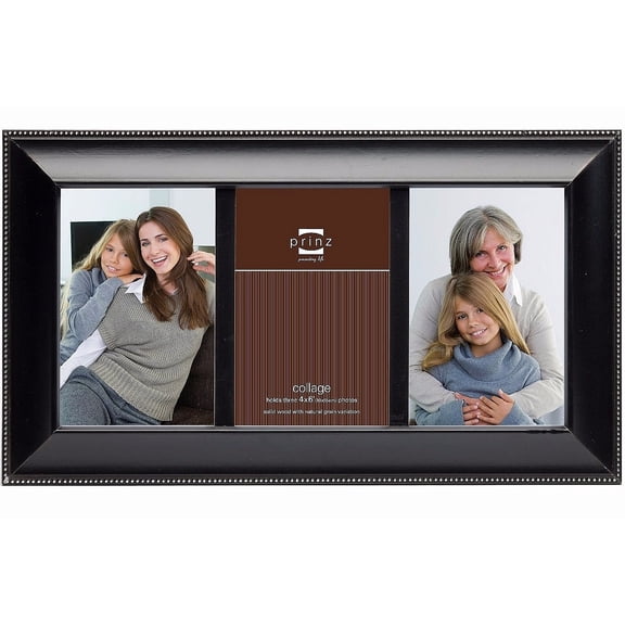 MANDALAY BLACK COLLAGE frame for 3 - 4x6 prints by Prinz - 4x6