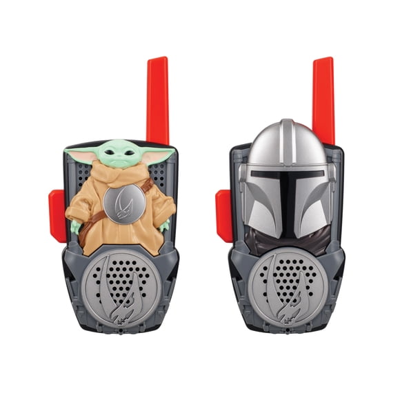 Star Wars Mandalorian Easy Push to Talk Walkie Talkie Set