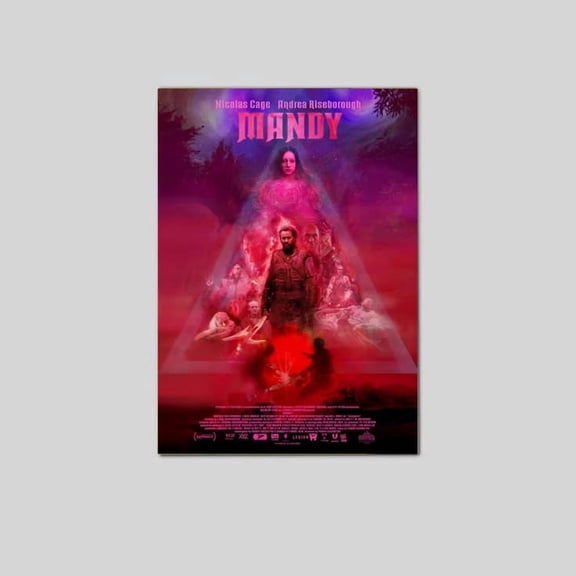 MANDY Movie Poster (2018) Horror Poster Size 24''x36'' Googate