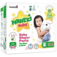 thumbnail image 1 of MANEKI Baby Disposable Pull Ups 4T-5T Diaper Pants Size 6 (33-44 lbs) 72 Count, Up to 12-Hour Nighttime Pull Ups Protection, Leak-Proof Training Pants, Super Absorbent, Hypoallergenic, 1 of 10