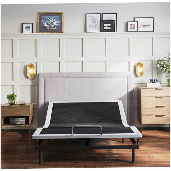 MANGIJOY No Box Spring Queen Adjustable Base, Wireless Remote, Zero Gravity, Anti-Snore, Tool-Free Setup