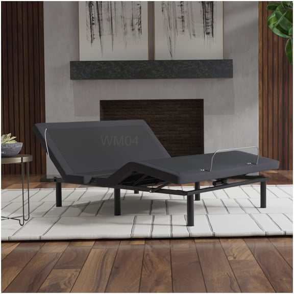 MANGIJOY Queen Adjustable Base with Massage, Voice Command, Wall Glide, Zero Gravity, USB Ports, LED Light
