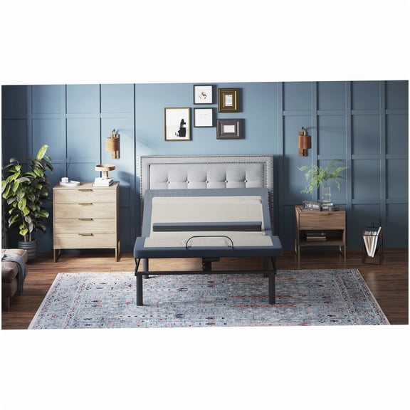 MANGIJOY Smart Adjustable Bed Base Twin XL, Massage, Zero Gravity, USB Charging, Remote, No Box Spring Needed