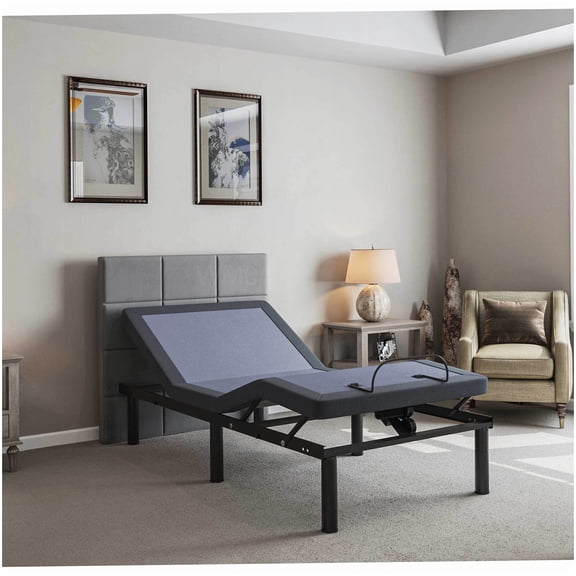 MANGIJOY Twin XL Smart Adjustable Base with Massage, Zero Gravity, Wireless Control, 850 lbs Limit, Battery Backup