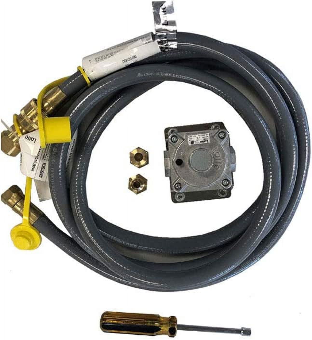 MANGK Liquid Propane to Natural Gas Grill Conversion Kit with Regulator