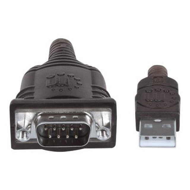 Usb Serial Double MANHATTAN 151849 USB to Serial Converter, Connects One Serial Device to ...