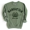 thumbnail image 1 of MANHATTAN Graphic Fleece Pullover, 1 of 6