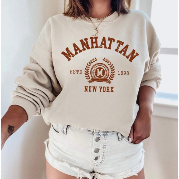MANHATTAN Graphic Fleece Pullover