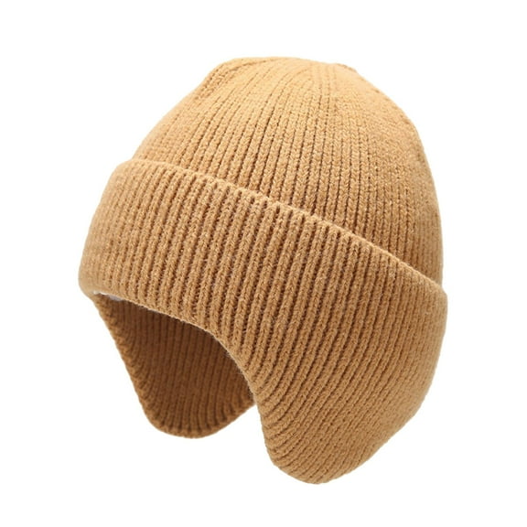 MANHUJI Dreadlock Cap Mens Women Winter Hat Cold Weather Hood Outdoor Sports Windproof Knit Cap Night Cap For Men (Coffee,One Size)