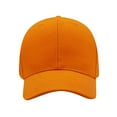 thumbnail image 1 of MANHUJI Fitted Hats for Men Ponytail Hat Mens and Womens Summer Fashion Casual Sunscreen Baseball Caps Cap Hats Men Caps （Orange,One Size), 1 of 3