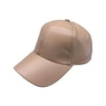 thumbnail image 1 of MANHUJI Male Female Baseball Cap Adjustable Soild Men Women Baseball Cap Unisex Hat (Khaki,One Size), 1 of 4