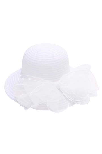 knee length dresses for ladies White Church Hat for Women| Shenor Collections Large