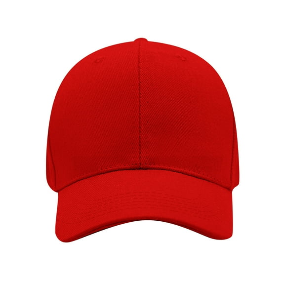 MANHUJI Running Hat Men Hats for Women Cap Mens and Womens Summer Fashion Casual Sunscreen Baseball Caps Cap Hats Fitted Hats for Men (Red,One Size)