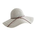 thumbnail image 1 of MANHUJI Summer Hats For Women Trendy Womens Hat Sun Hat For Women Beach Cap Summer Hats Upf50+ Foldable Hat For Women (Gray,One Size), 1 of 4