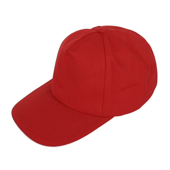 MANHUJI Women Baseball Cap Snapback Hat Hip-Hop Adjustable Rd (Red,One Size)