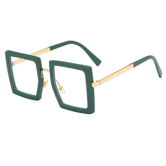 MANHUJI Women Sunglasses Retro Eyewear Vintage Glasses Sunscreen Beach Sunglasses (Green,One Size)