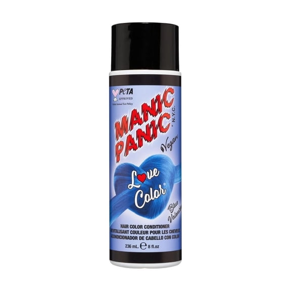MANIC PANIC LOVE COLORS™ BLUE VALENTINE Bright Cobalt Blue Color Depositing Conditioner 8 Fl Oz